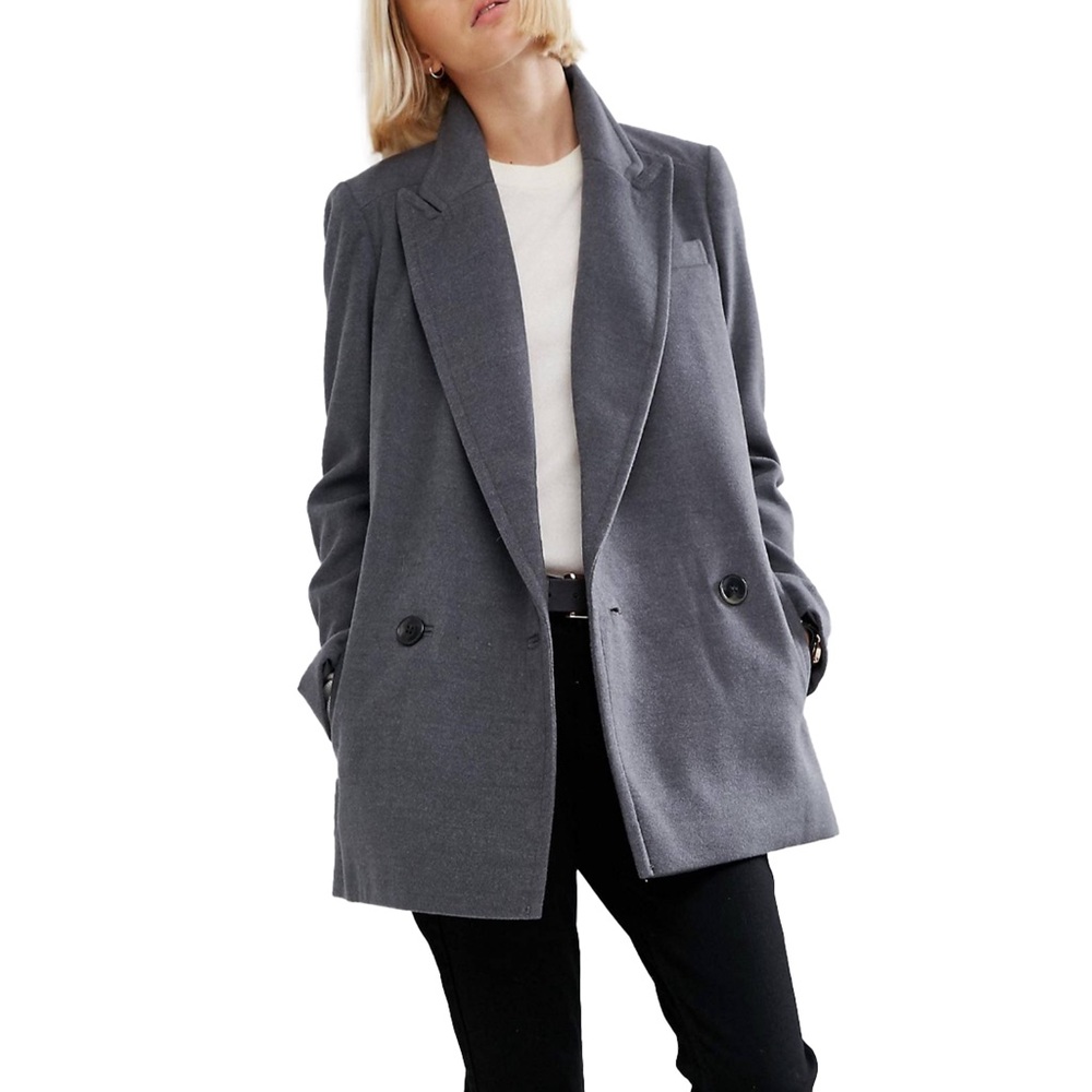 ⚡️SOLD⚡️NWOT ASOS Classic Fit Peacoat